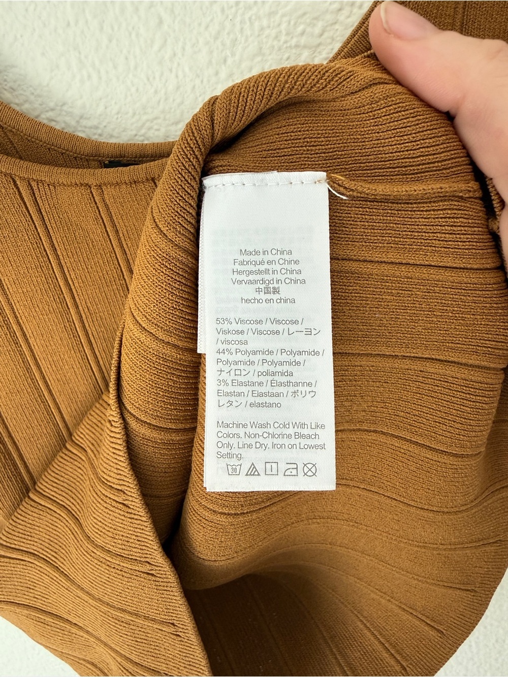 J.Crew Mustard Ribbed Tank Top - Small - Picture 4 of 6